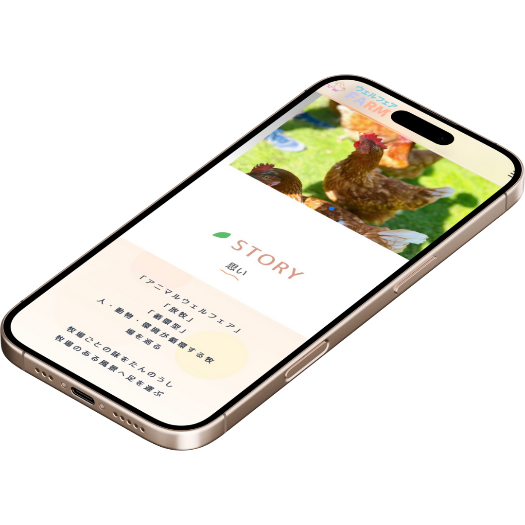 ウェルフェアFARM モバイルモック